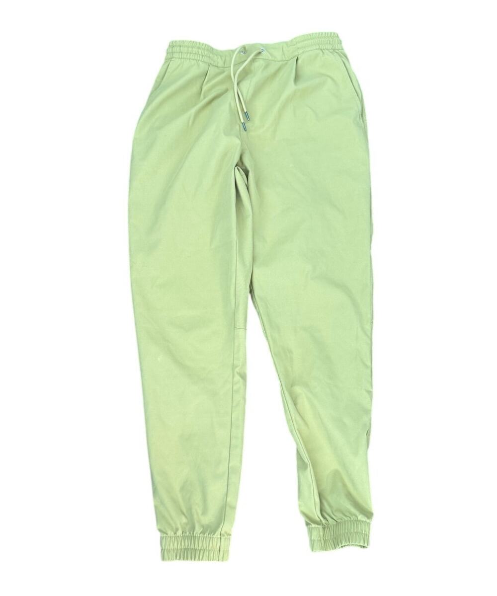 The North Face Women's Mustard Yellow Pleated Joggers-Medium
